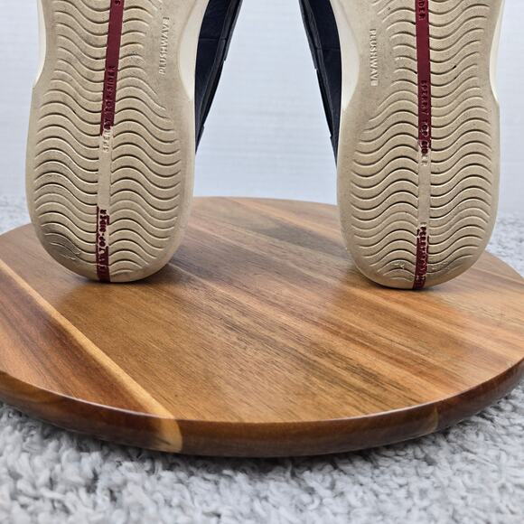 Sperry Mens 10.5 Top Sider Gold Cup Cabo Plushwave Navy Leather Penny Loafer - Picture 10 of 12